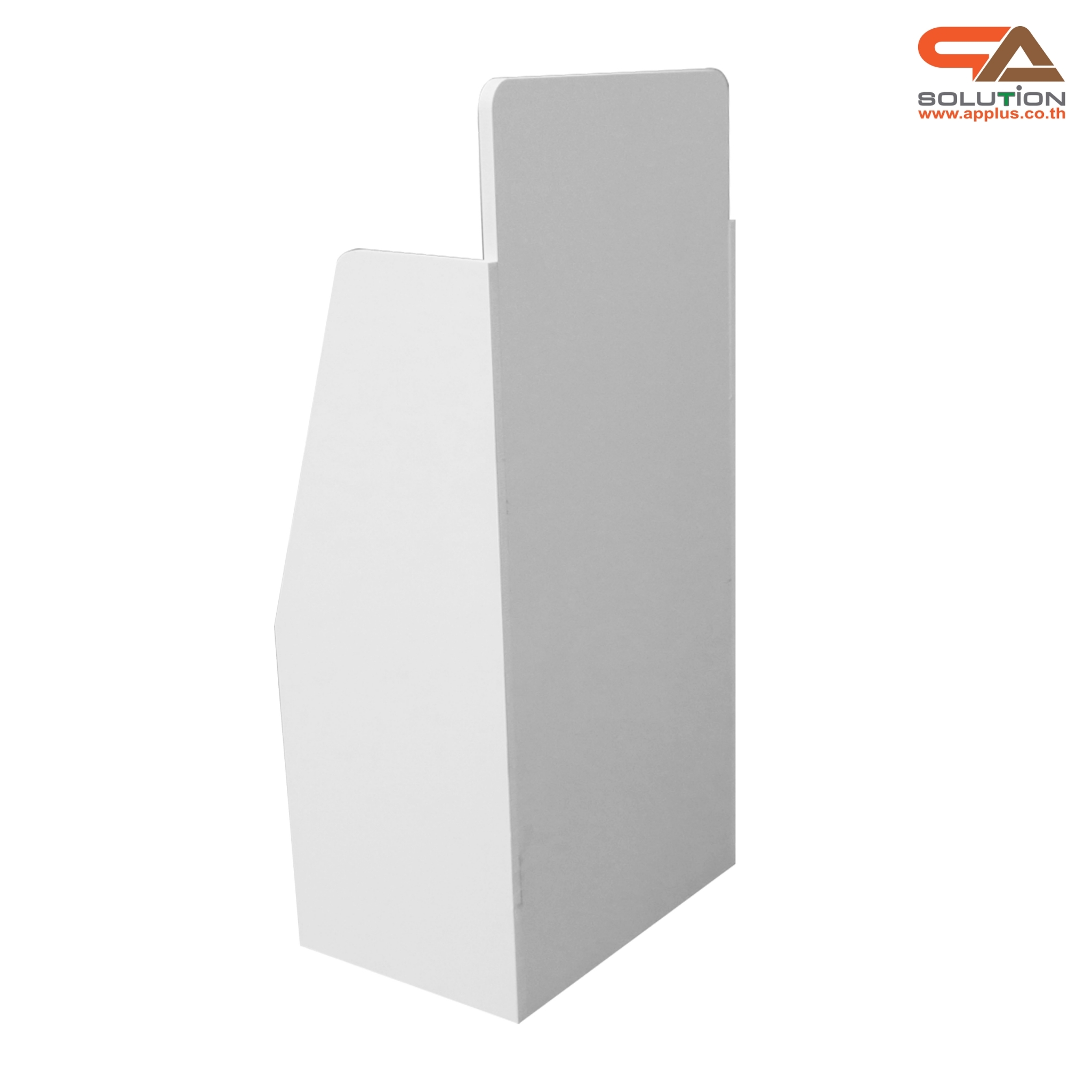 ชั้นวางสินค้าตั้งโต๊ะ TB-21 ขนาด (W) 16 x (D) 10 x (H) 35 cm. วัสดุพลาสวูดหนา 5 มม.