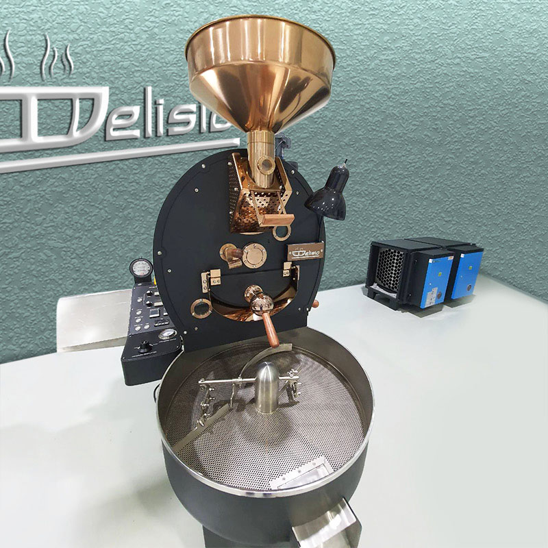 เครื่องคั่วกาแฟ ดีลิซิโอ้ DELISIO 6 กิโลกรัม เครื่องคั่วอุตสาหกรรม