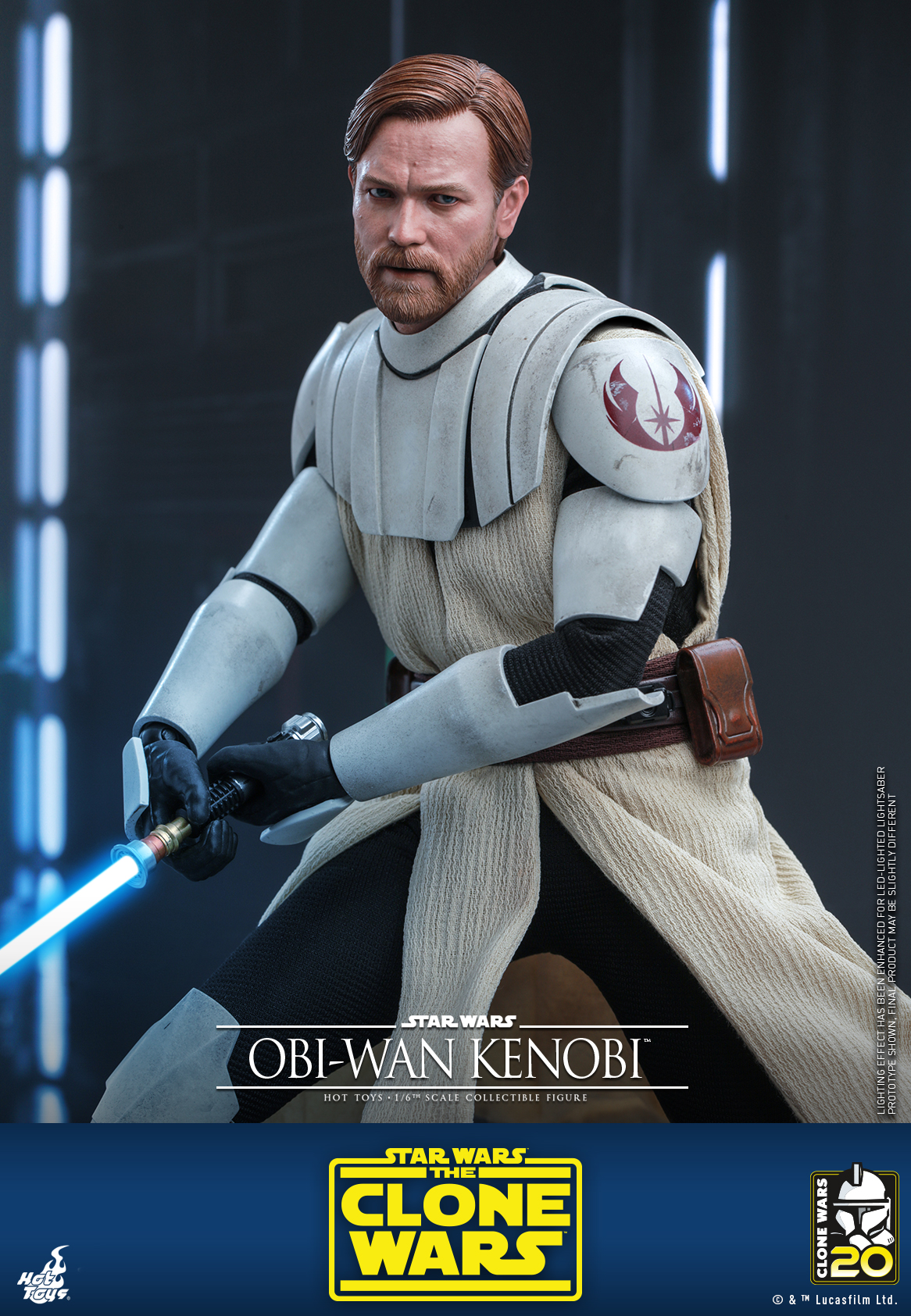 Hot Toys TMS095 1/6 Star Wars: The Clone Wars™ - Obi-Wan Kenobi™