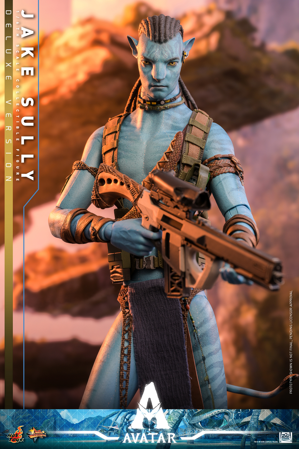 Hot Toys MMS684 1/6 Avatar: The Way of Water - Jake Sully (Deluxe Version)