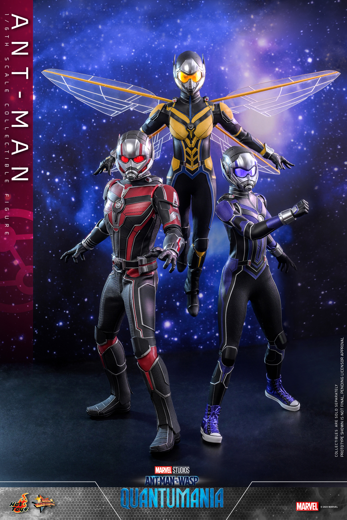 Hot Toys MMS690 1/6 Ant-Man and the Wasp: Quantumania - Ant-Man
