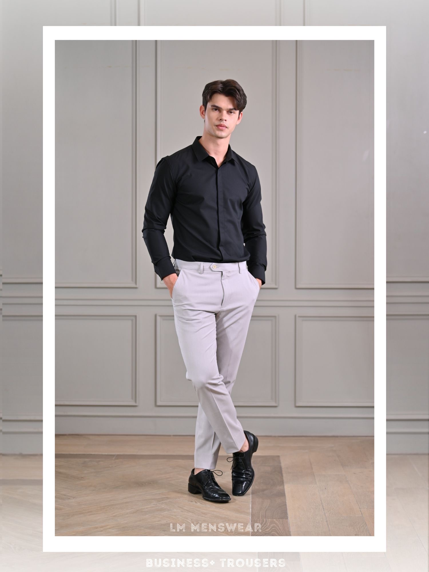 Business Trousers กางเกงสแลค ทรงกระบอกเล็ก