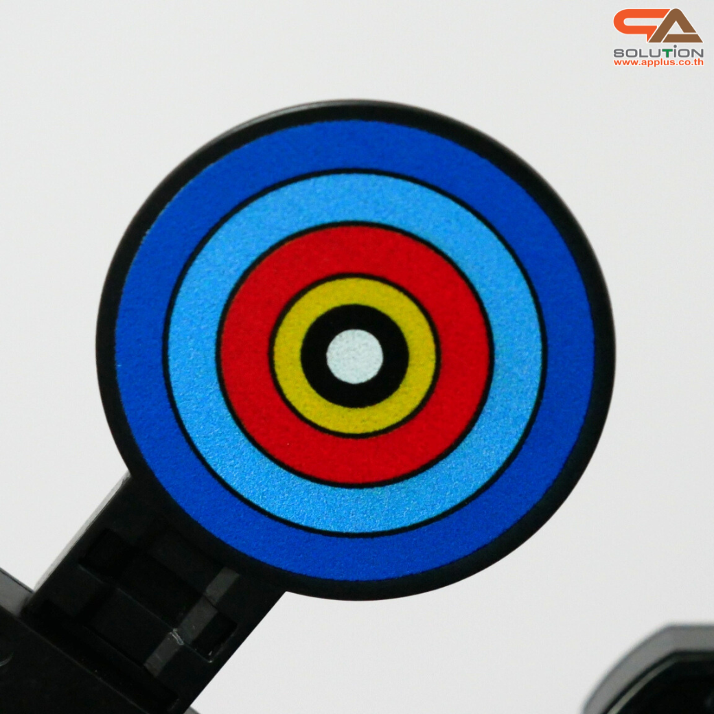 เกมส์ยิงเป้าหมุน เป้าหมุน 360 องศา จำนวน 10 เป้า จอ LED นับคะแนน พร้อมปืนกระสุนโฟม 1 ชุด