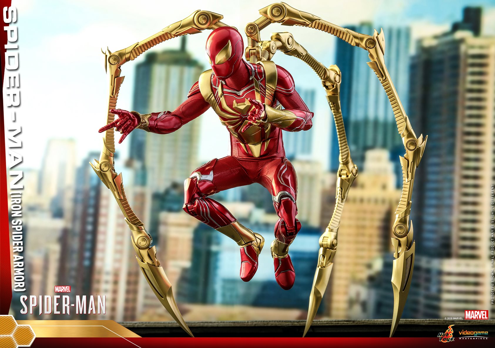 Hot Toys VGM38 Marvel's Spider-Man 1/6 Spider-Man (Iron Spider Armor)