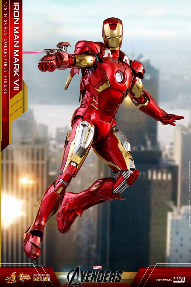 Hot Toys MMS500D27 THE AVENGERS - IRON MAN MARK VII