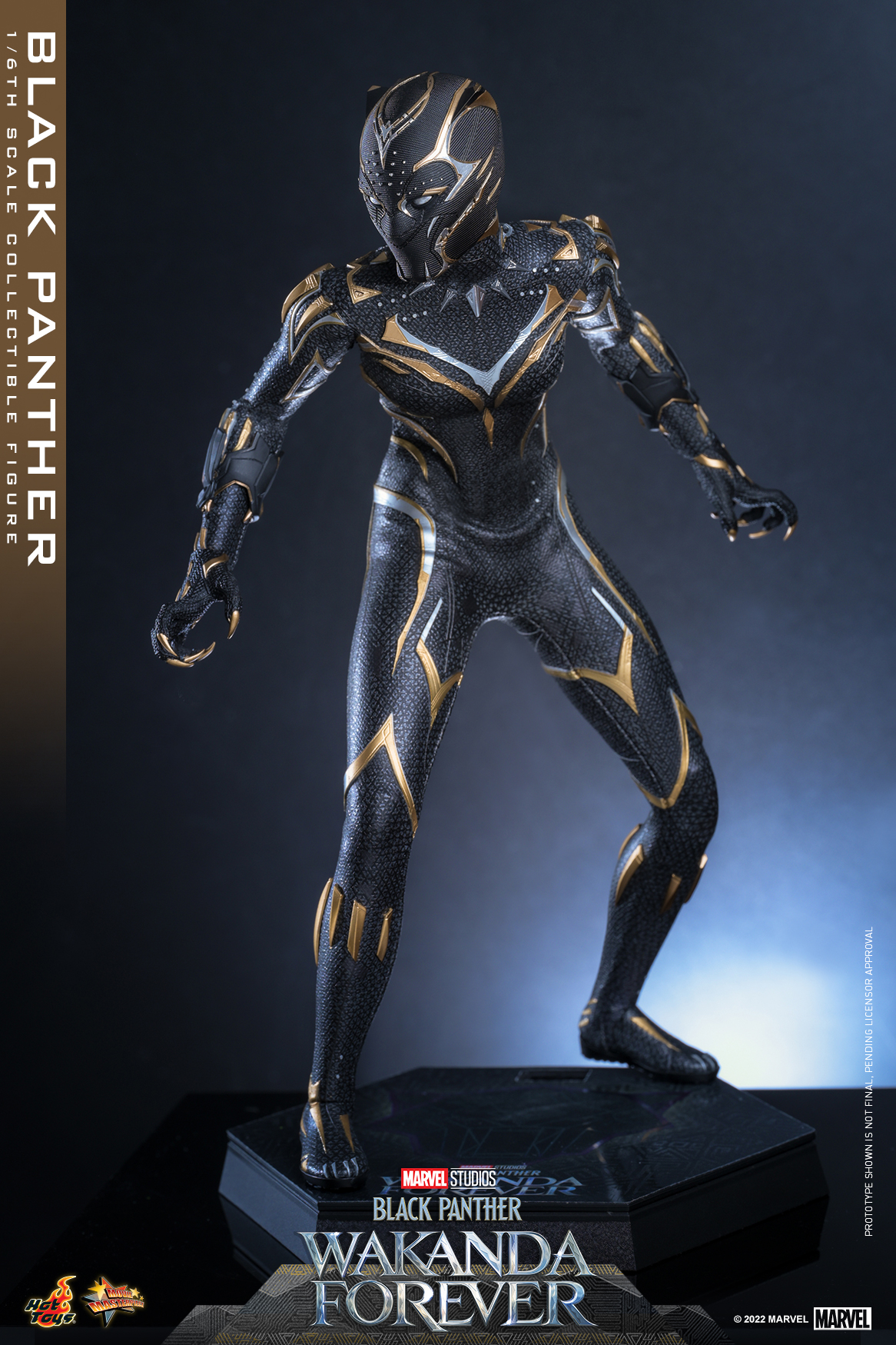 Hot Toys MMS675 1/6 Black Panther: Wakanda Forever - Black Panther