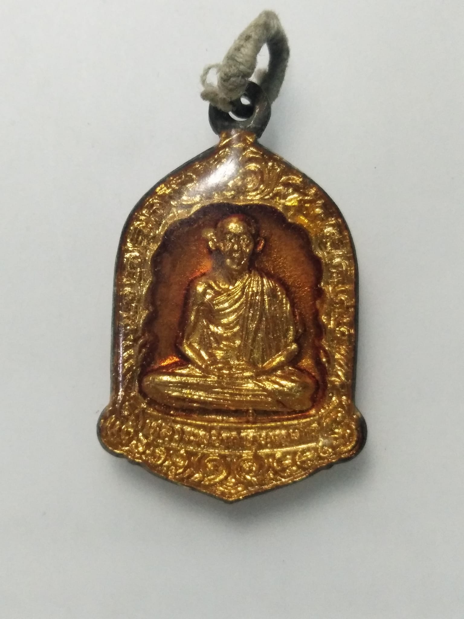 A496 เหรียญหลวงพ่อเกษม เขมโก 100ปี ลายสือไทย 2523