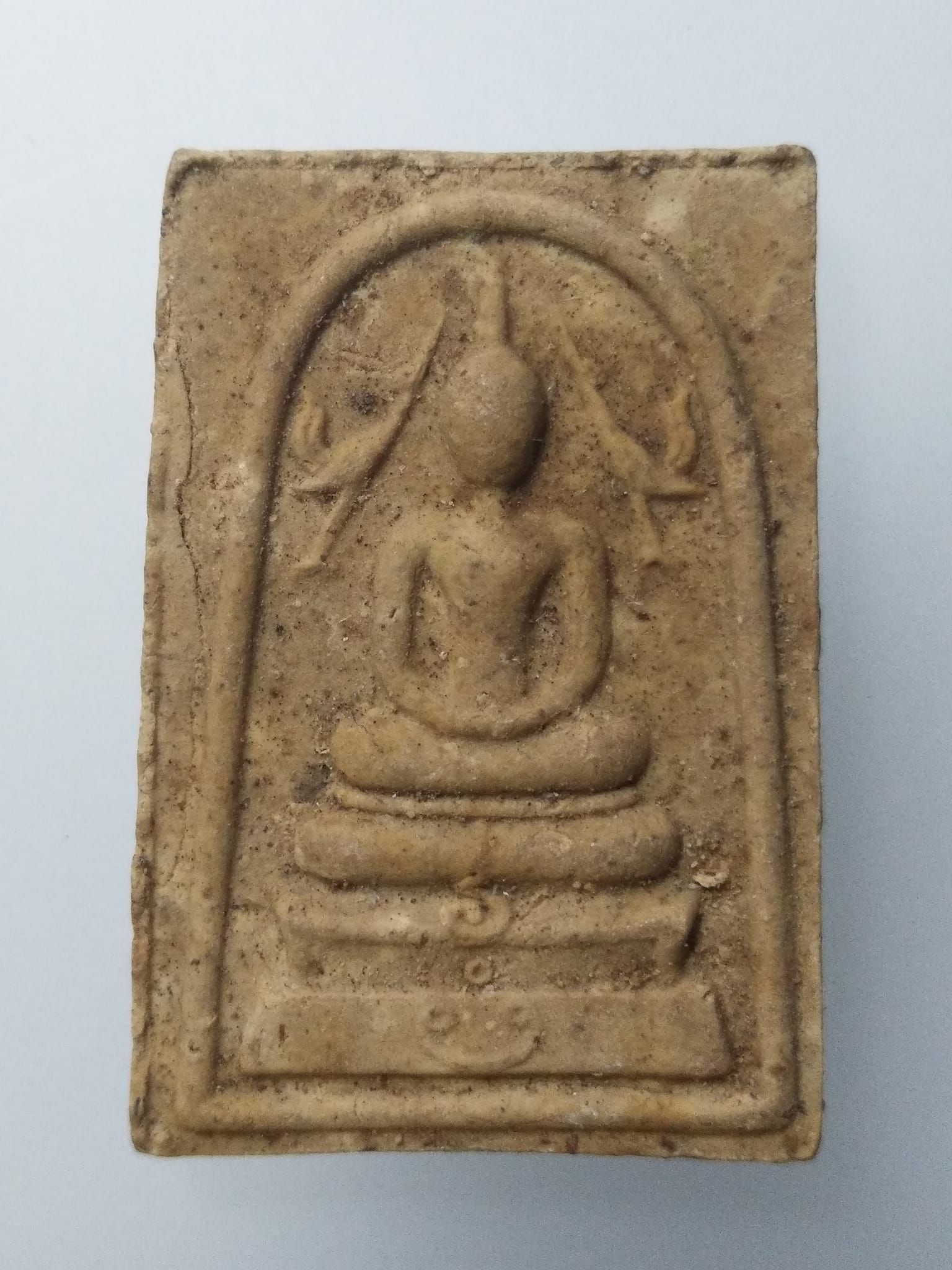 F179 พระผงสมเด็จหงษ์คู่ วัดป่ากลางทุ่ง อ.เมือง จ.ปทุมธานี