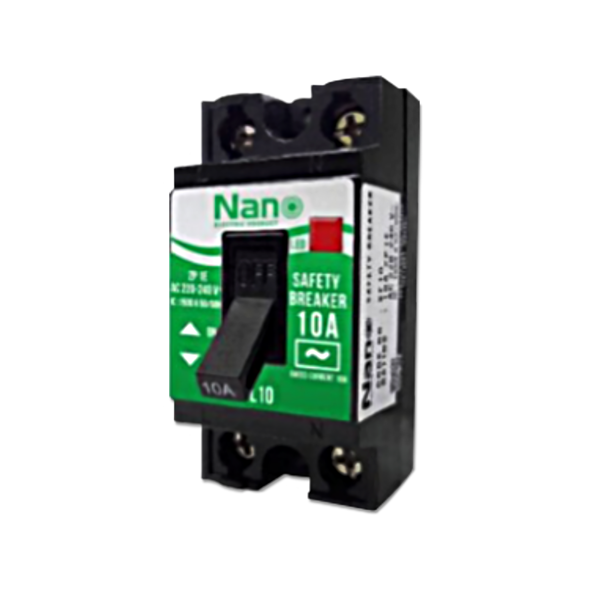 NANO เซฟตี้เบรกเกอร์มีสัญญาณไฟ (Safety breaker with LED)