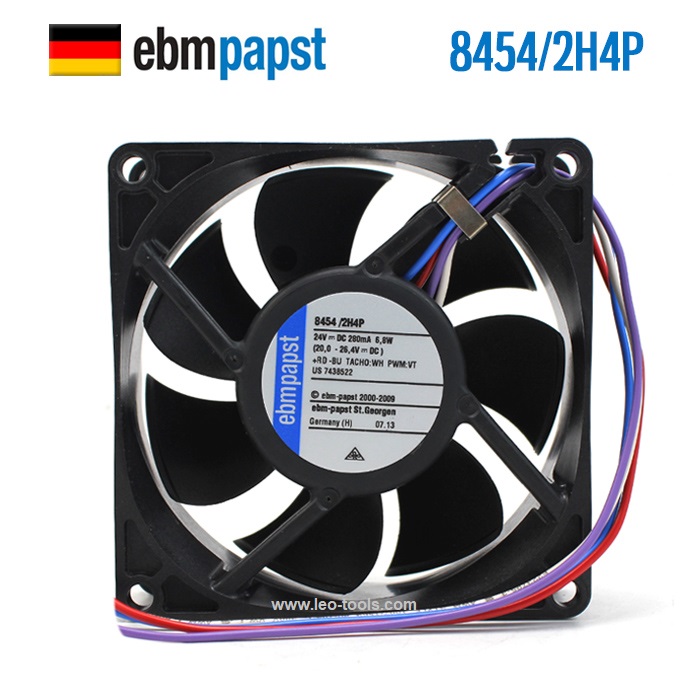 Ebmpapst 8454/2H4P 24V 6.8W ball DC พัดลมระบายความร้อน