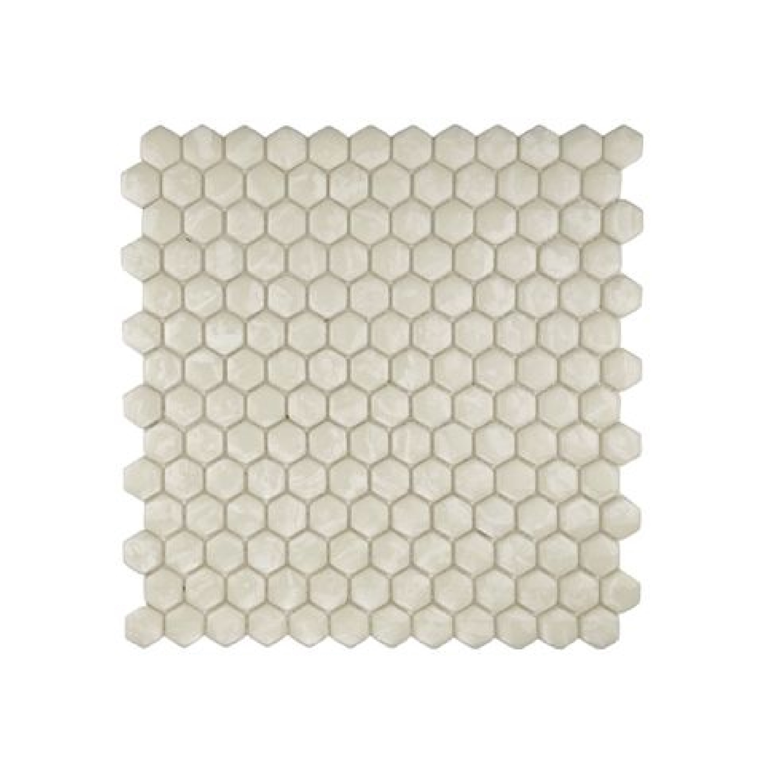 กระเบื้องโมเสกแก้ว KASSA รุ่น KMS-CH14 ขนาด 30 x 30 ซม. สีครีม