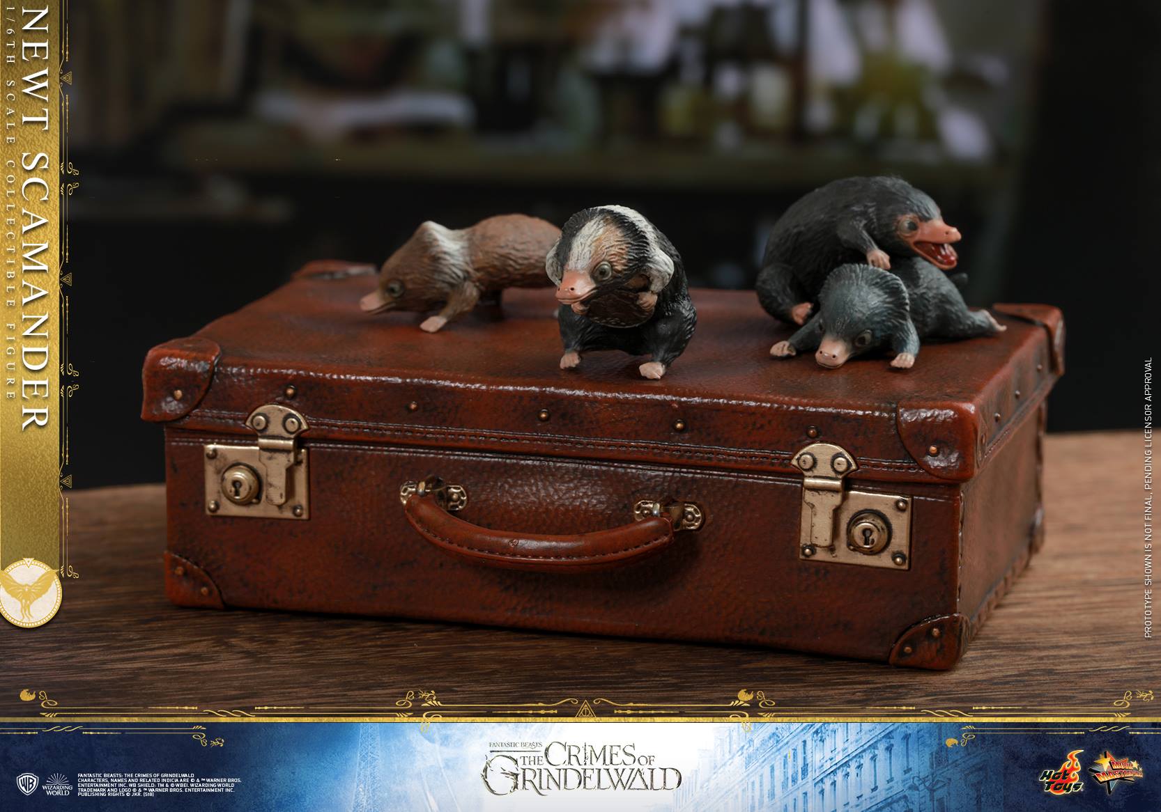 Hot Toys MMS512 FANTASTIC BEASTS: THE CRIMES OF GRINDELWALD - NEWT SCAMANDER