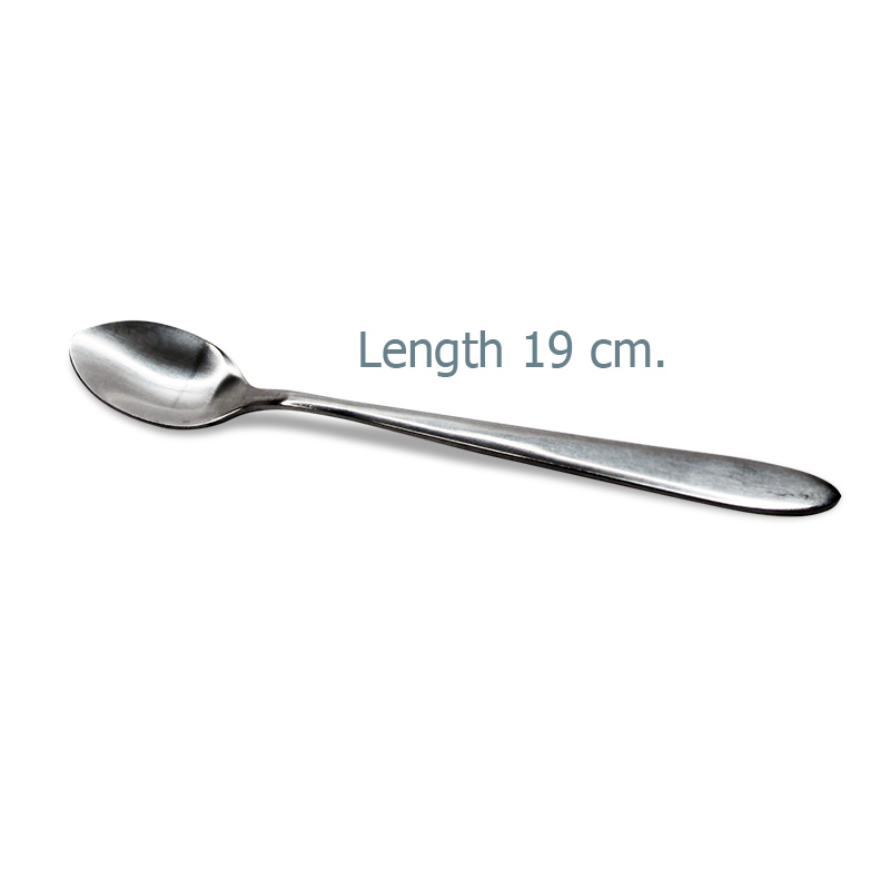 ช้อนด้ามยาว 19 cm.