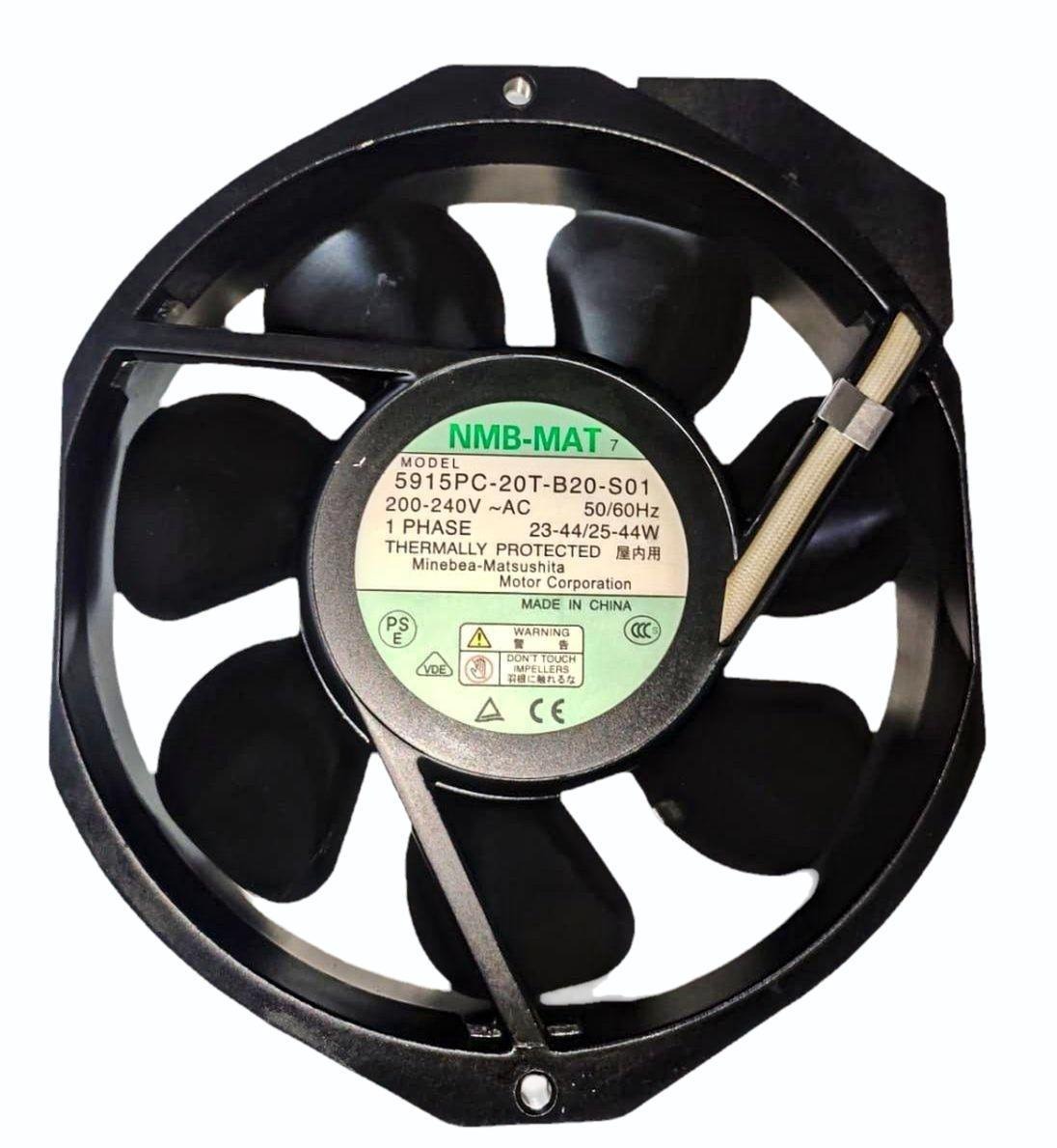 Fan Model: 5915PC-20T-B20-S01 200-240VAC 23-44W NMB-MAT