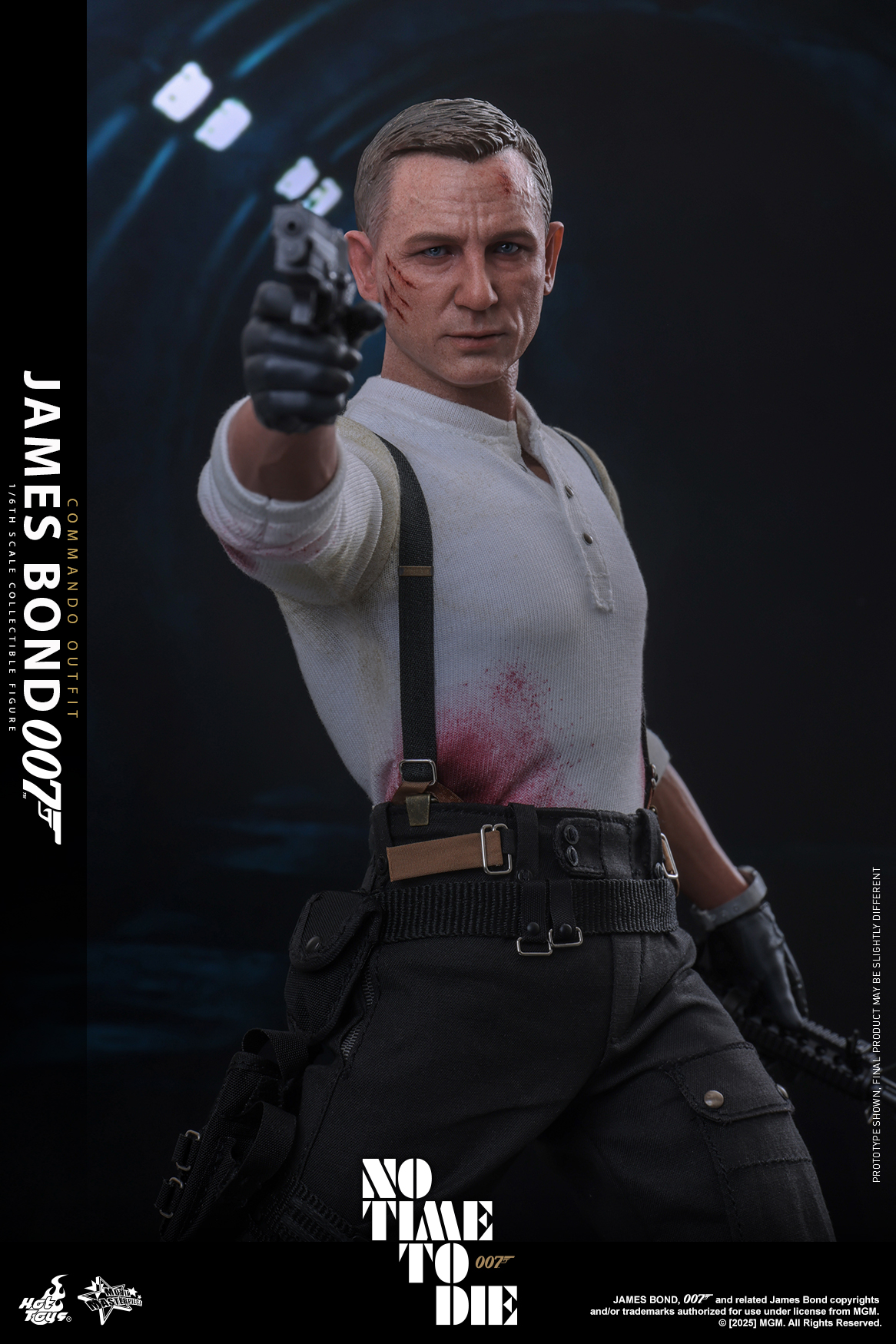 25/08/2568 Hot Toys MMS804 No Time To Die - James Bond (Commando Outfit)