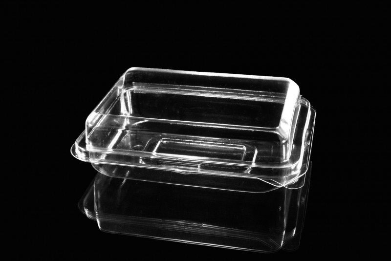 กล่องพลาสติก กล่องเบเกอรี่ สีใส E-83 จำนวน 50 ใบ