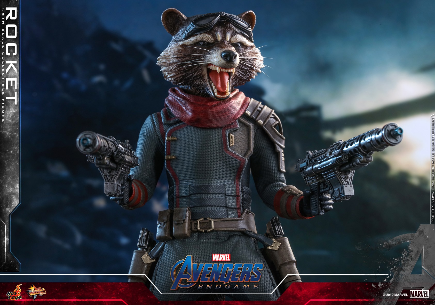 Hot Toys MMS548 Avengers: Endgame 1/6 Rocket
