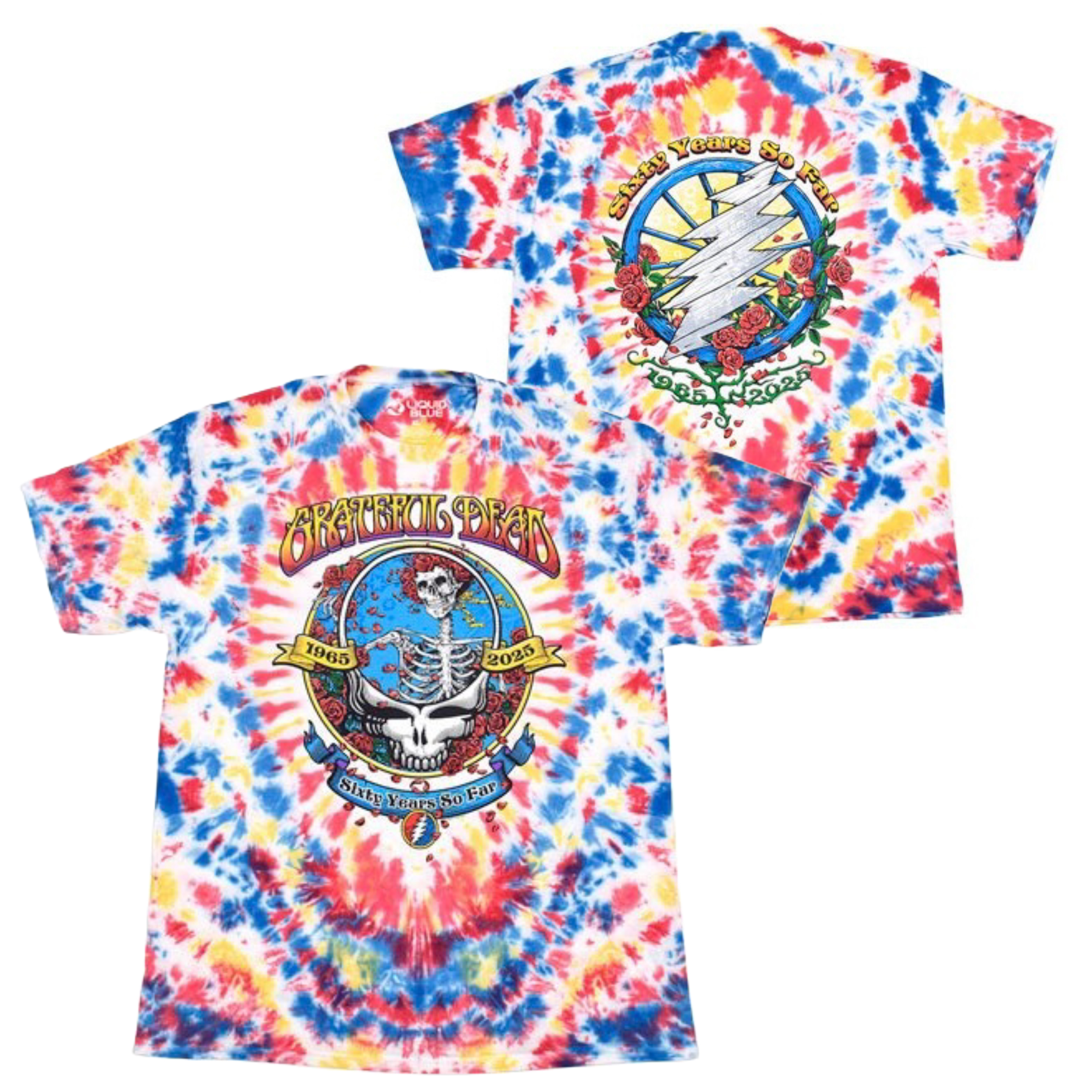 🇺🇸[PREORDER] เสื้อวง GRATEFUL DEAD T-SHIRT รวมลายสุดฮิต ลิขสิทธิ์แท้ LIQUID BLUE จาก USA