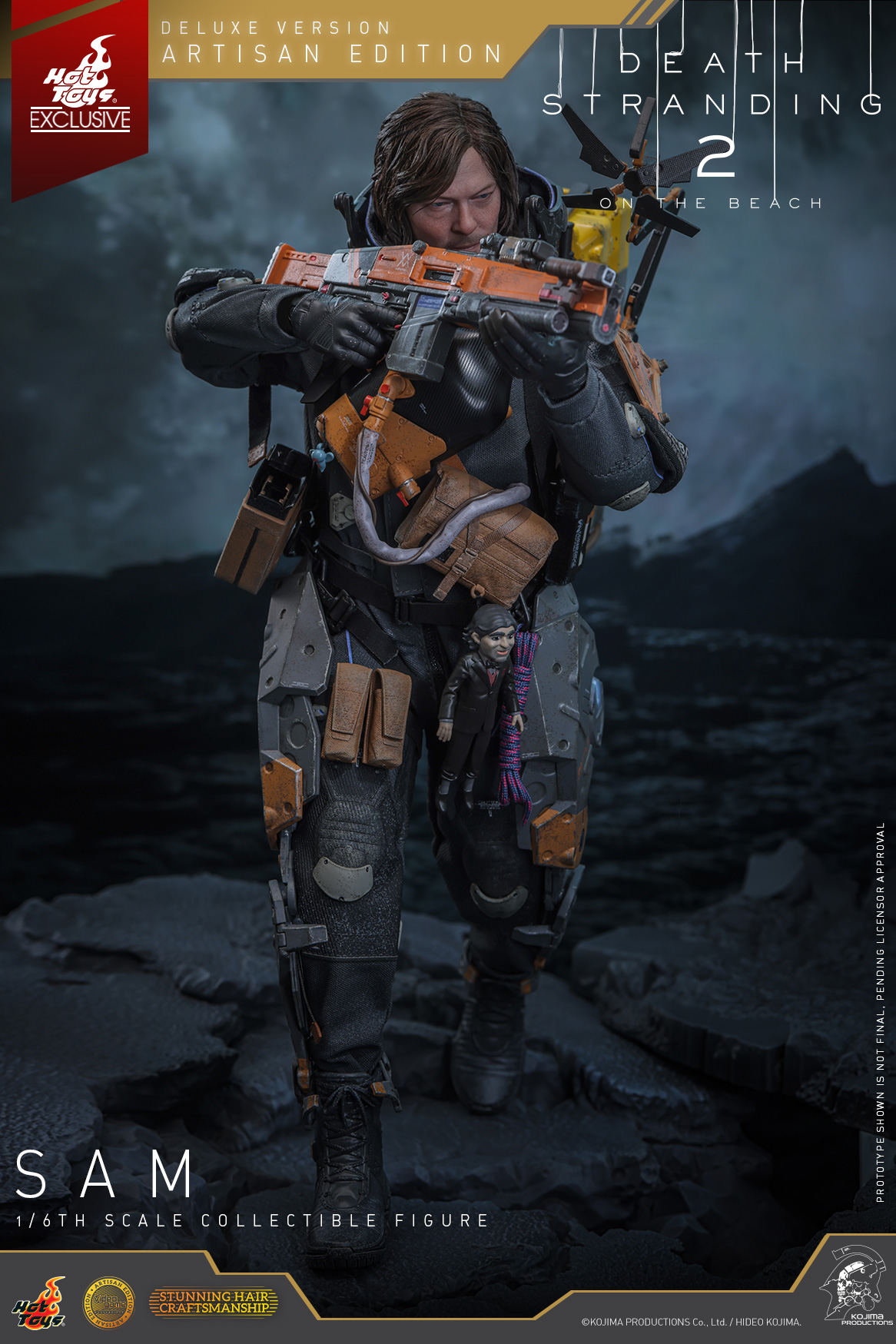 Hot Toys VGM77AE Death Stranding 2: On the Beach - Sam (Artisan Edition Deluxe Version) [Hot Toys Exclusive]