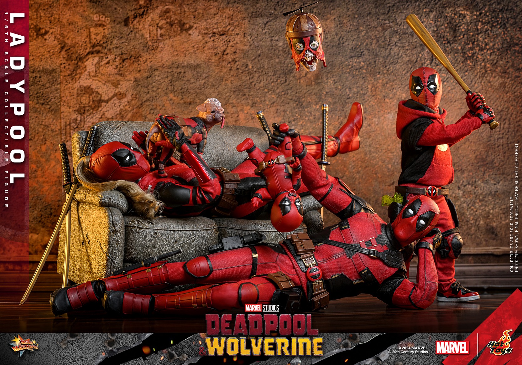 Hot Toys MMS747 Deadpool & Wolverine - Ladypool