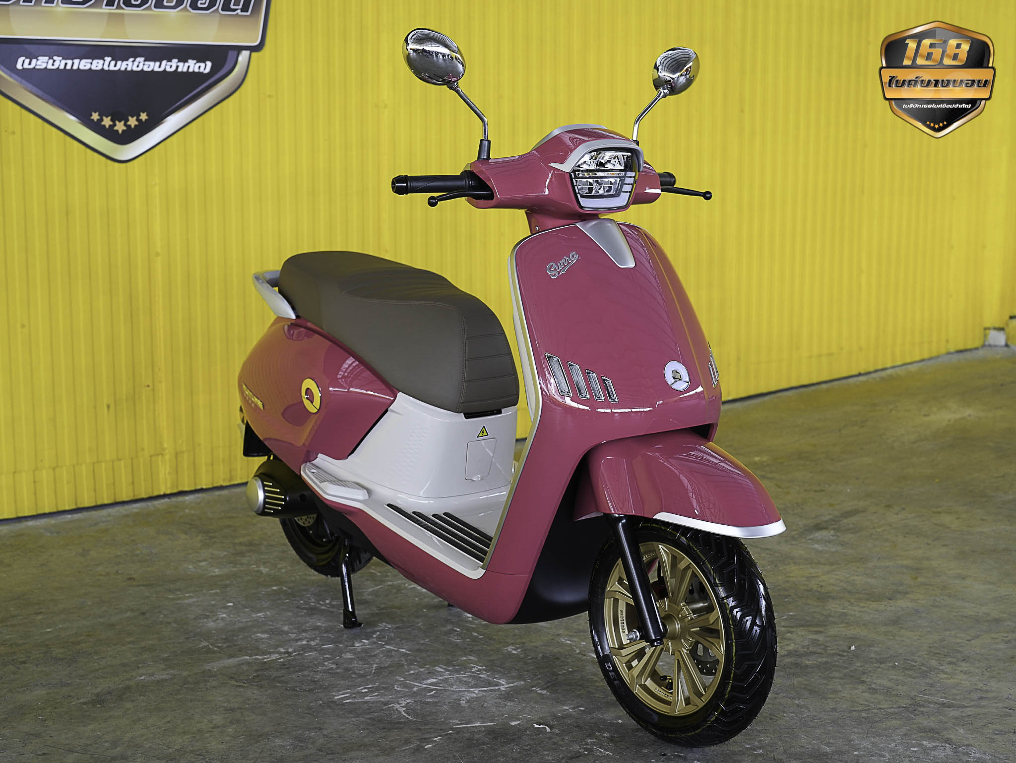 รถจักรยานยนต์ไฟฟ้า 𝗦𝗨𝗡𝗥𝗔 𝗙𝗨𝗧𝗨𝗥𝗘 2025 ฟรีดาวน์ ออกรถใช้เงิน 0 บาท