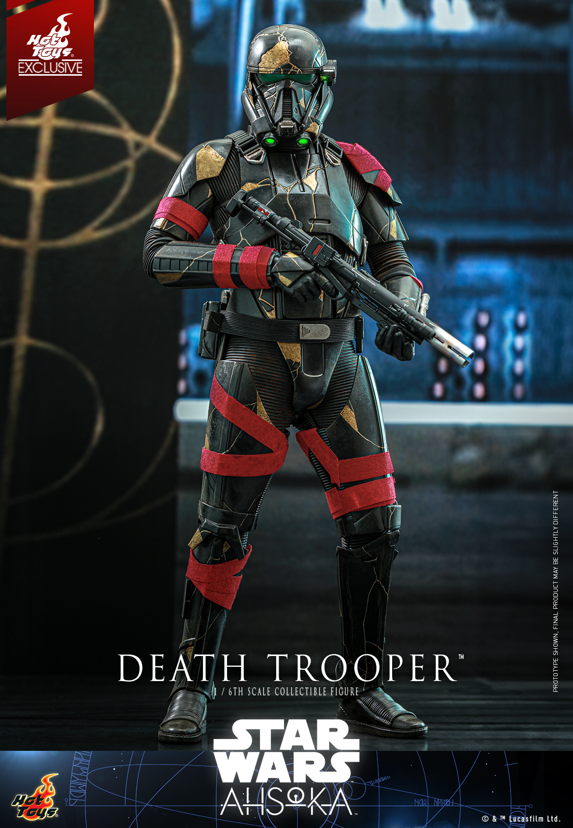 Hot Toys TMS134 Star Wars: Ahsoka - Death Trooper [Hot Toys Exclusive]