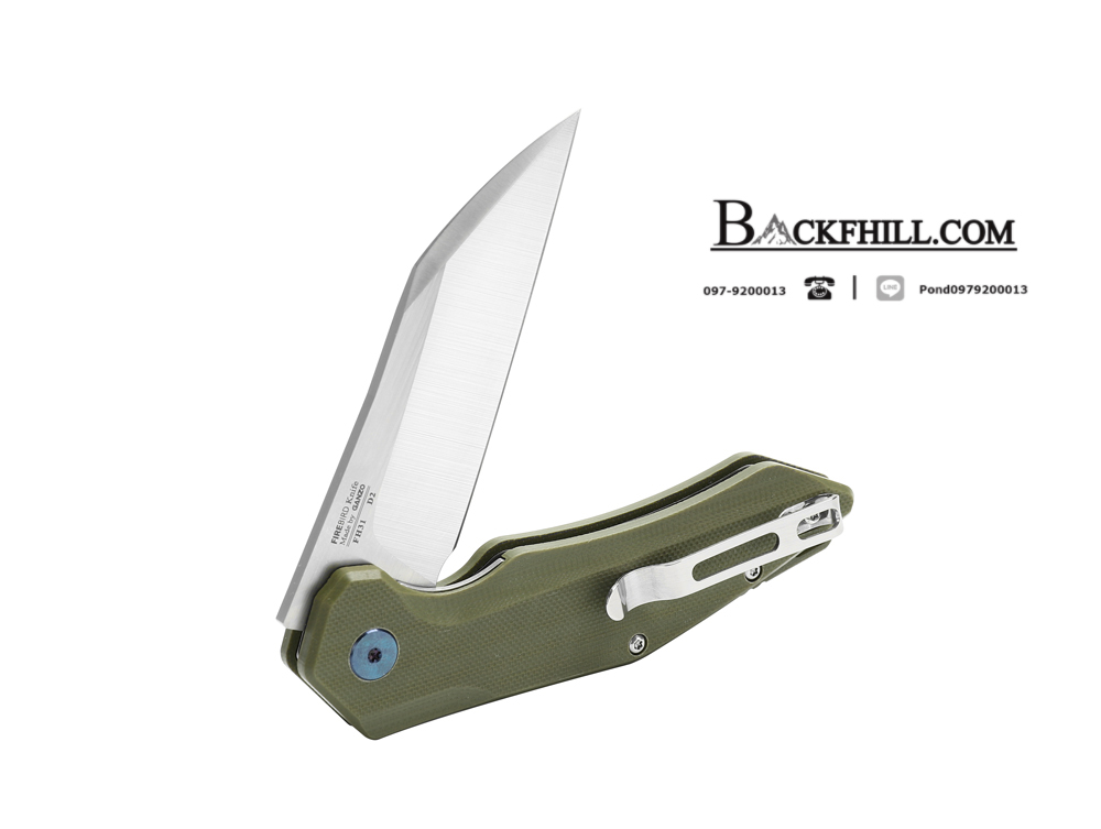 มีดพับ Ganzo กานโซ่ รุ่น FH31-GR / D2 Steel / ของแท้ 100%