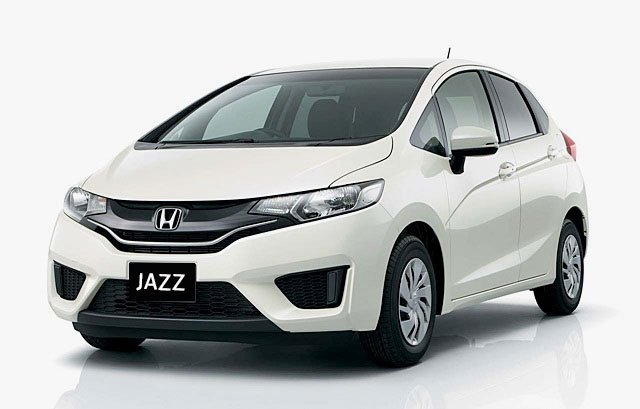 หน้ากระจัง/กระจังหน้า Honda Jazz 2014/2015/2016 (แจ๊ส/GK)(คิ้วชุบโครเมี่ยม) - BangplusOnline