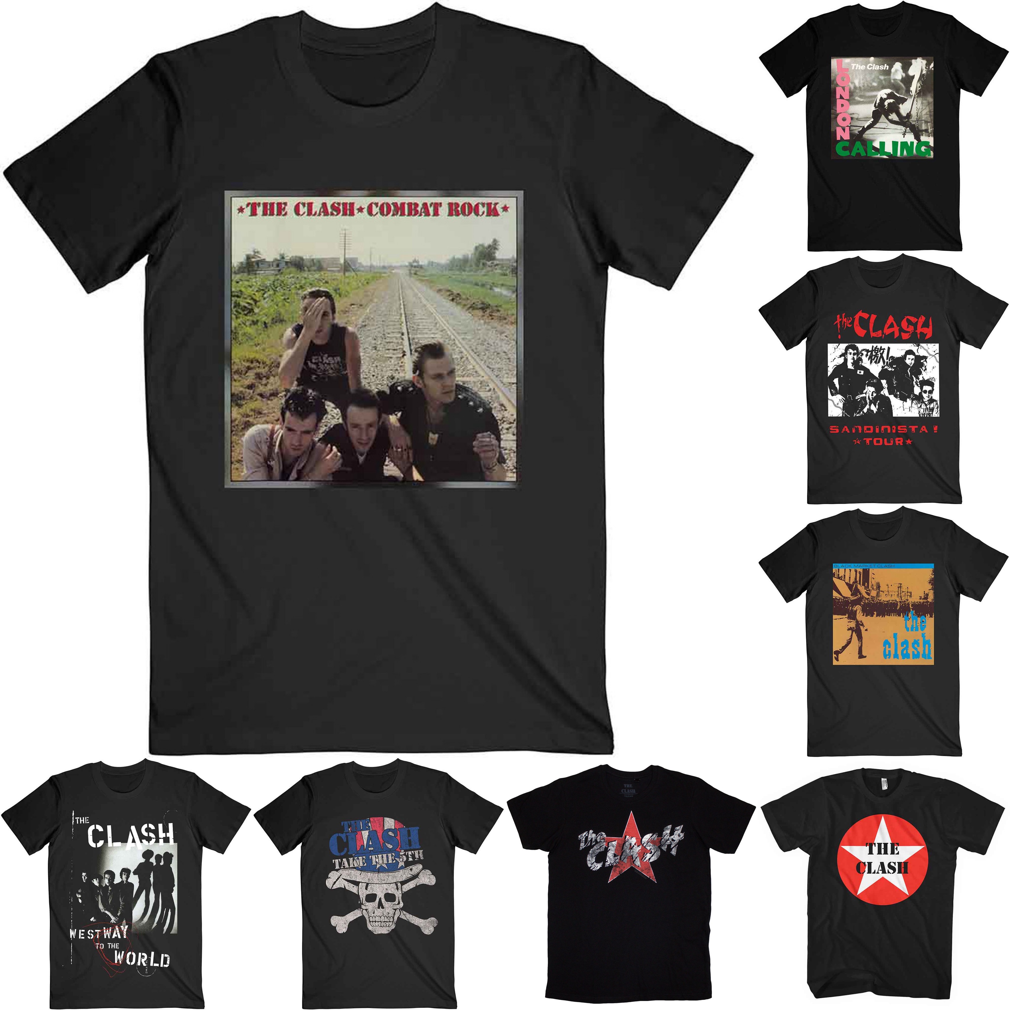🇬🇧เปิด PREORDER เสื้อวง THE CLASH T-SHIRT รวมแบบสุดฮิต ลิขสิทธิ์ของแท้ UK 🤘🔥