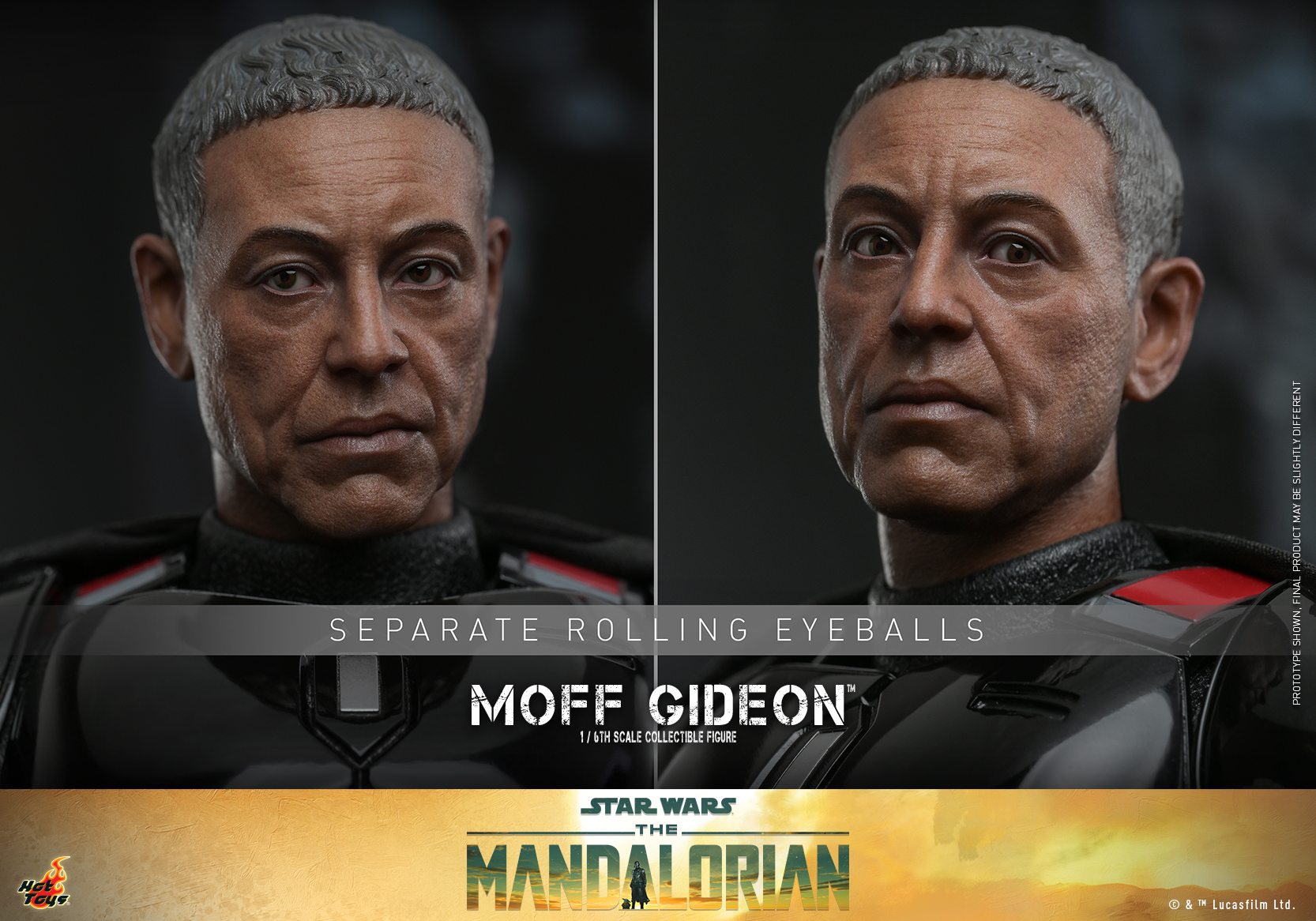 Hot Toys TMS107 1/6 Star Wars: The Mandalorian™ - Moff Gideon™