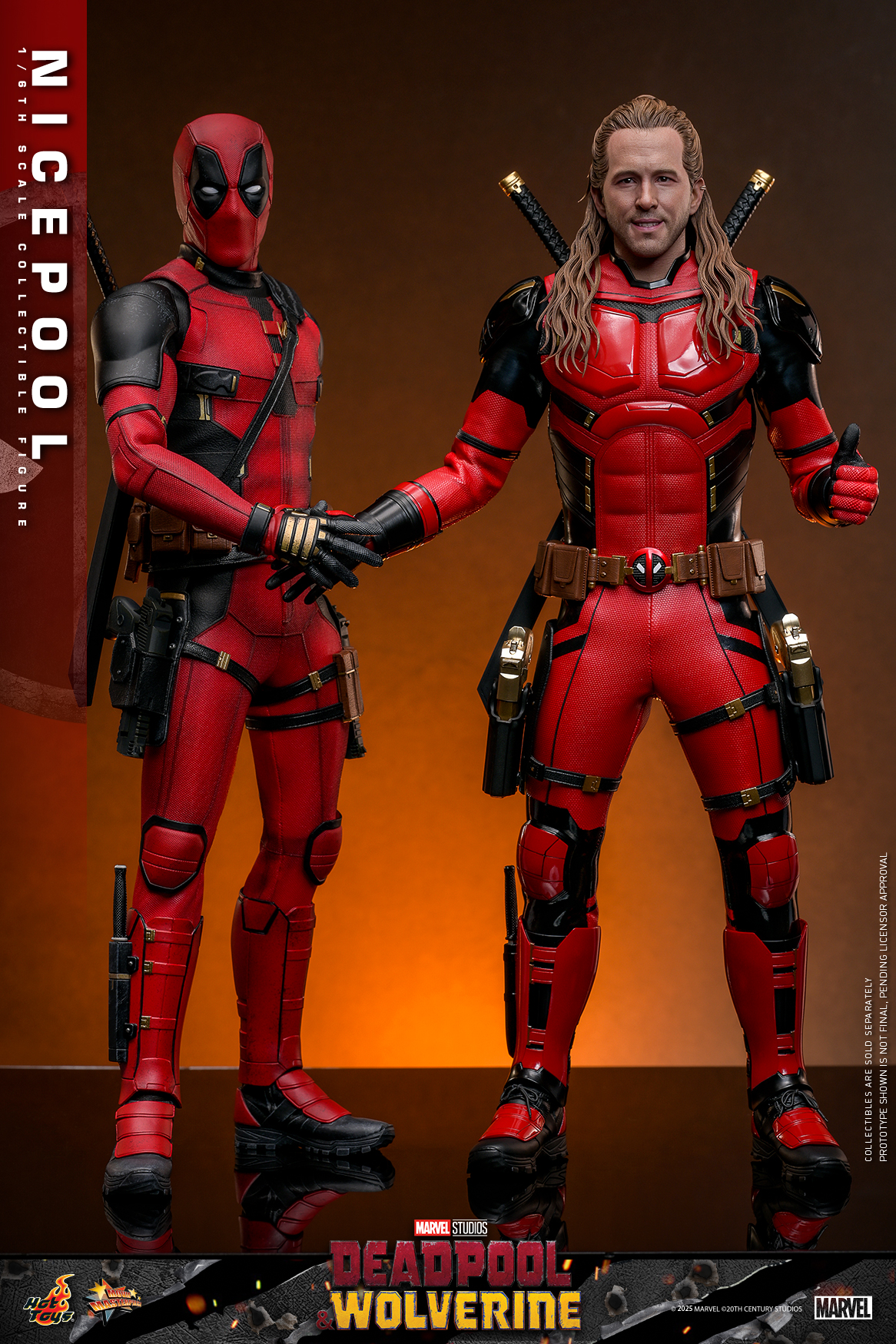 Hot Toys MMS788 Deadpool & Wolverine - Nicepool