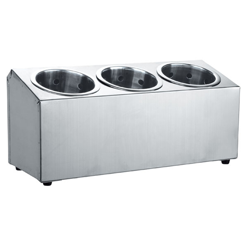 ที่ใส่ช้อนส้อมสแตนเลส 3 ช่อง