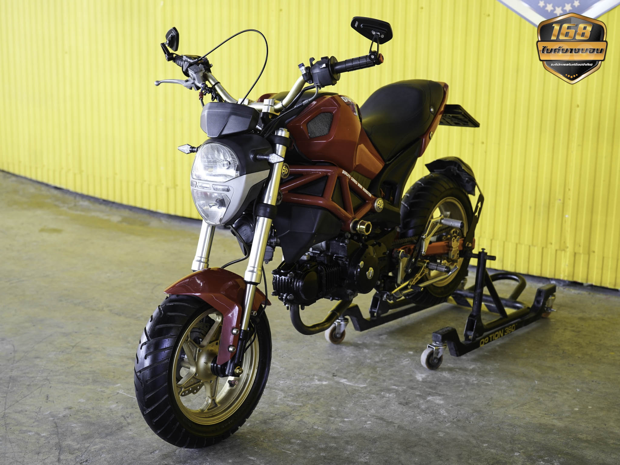 GPX Demon 125 ปี 2016 พร้อมซิ่ง