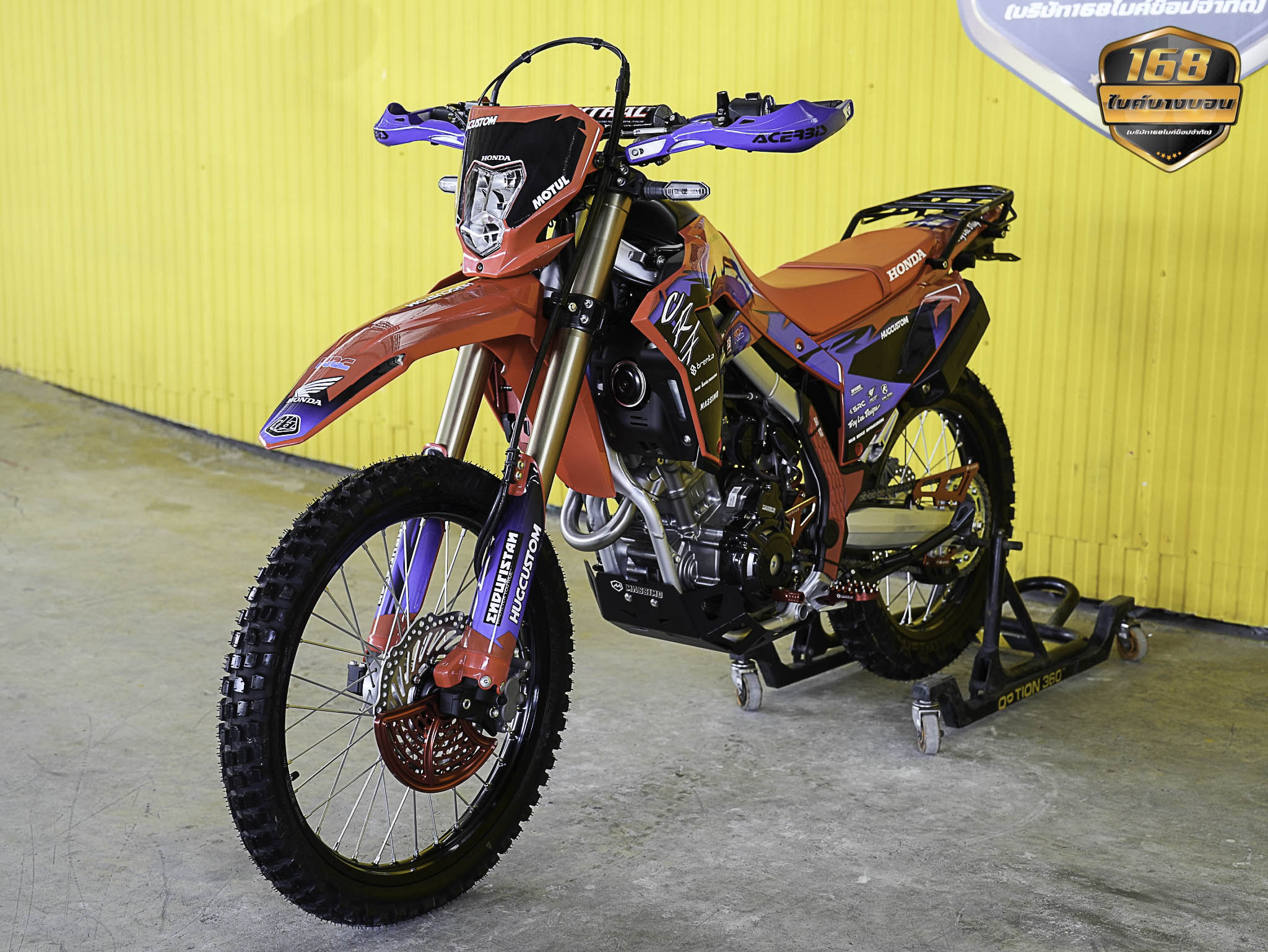 NEW Honda CRF300 L 2025 (รถป้ายเเดงเเต่งให้ครบ สด-ผ่อน )