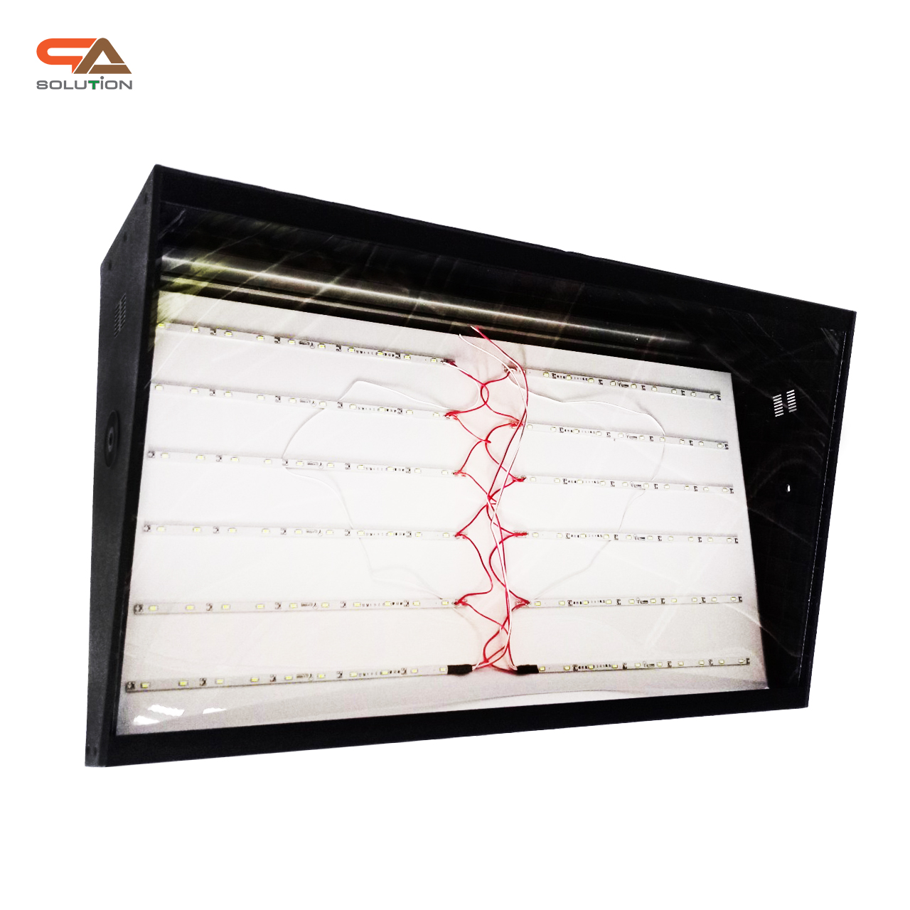 CLEARANCE SALE! ป้ายไฟ LED รุ่น TRIANGLE ขนาด 80x45 cm. ติดผนัง-ติดเพดานได้ ถอดประกอบได้