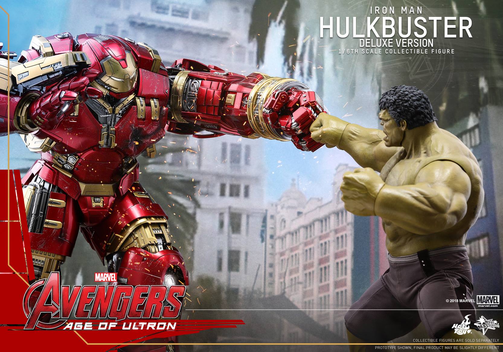 Hot Toys MMS510 AVENGERS AGE OF ULTRON - HULKBUSTER (DELUXE VERSION)