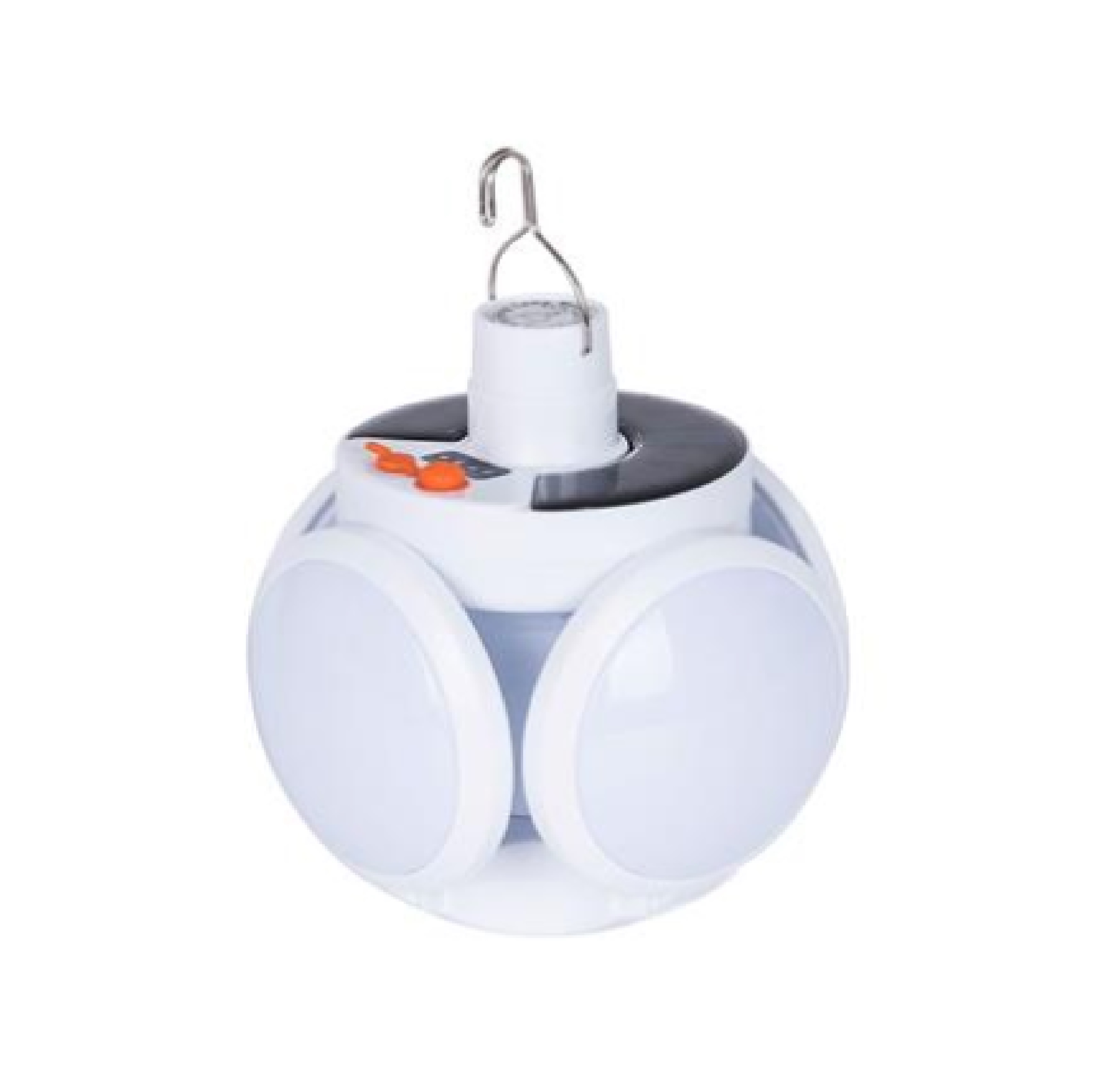 หลอดไฟ LED โซลาร์เซลล์ 5 วัตต์ Day Light LUZINO รุ่น KS040 ทรงกลม
