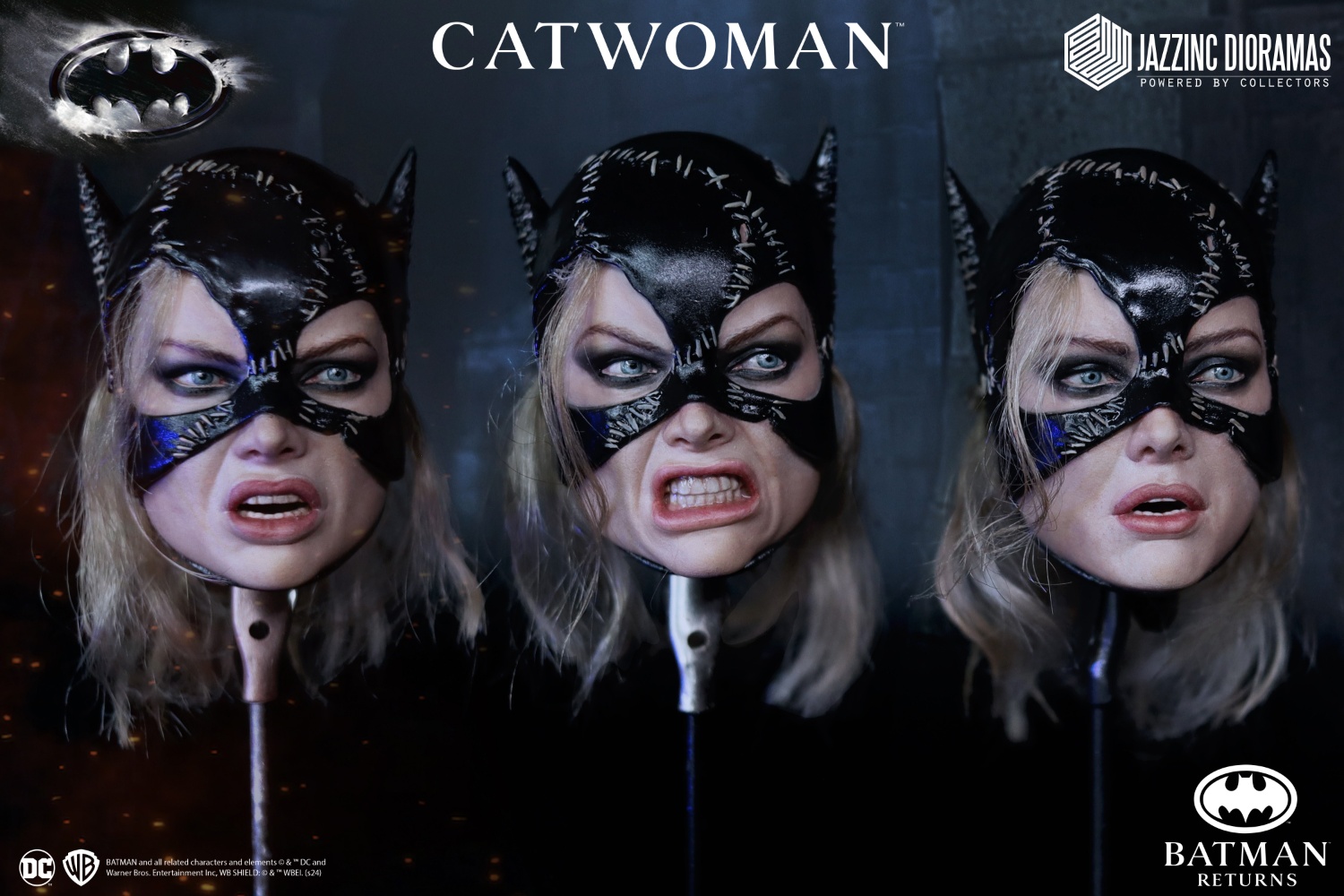 Jazzinc Dioramas JD-001E 1992 "Batman Returns" - Catwoman (Deluxe Two Pack Which Features, and an Exclusive Diorama) [ดีลักซ์ 2 แบบ และพิเศษฉากประตู]