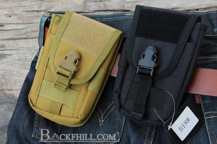 กระเป๋าติดเอวขนาดกลางสีน้ำตาล กระเป๋าคาดเอว กระเป๋าคาดเอวทหาร กระเป๋าคาดเอวช่างกล้อง กระเป๋าทหาร กระเป๋าbike