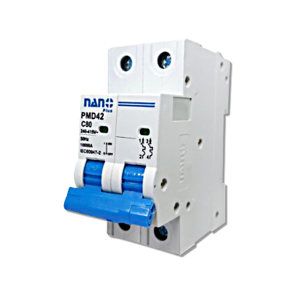 NANO เซอร์กิตเบรกเกอร์ NANO PLUS 10kA 2P 80A