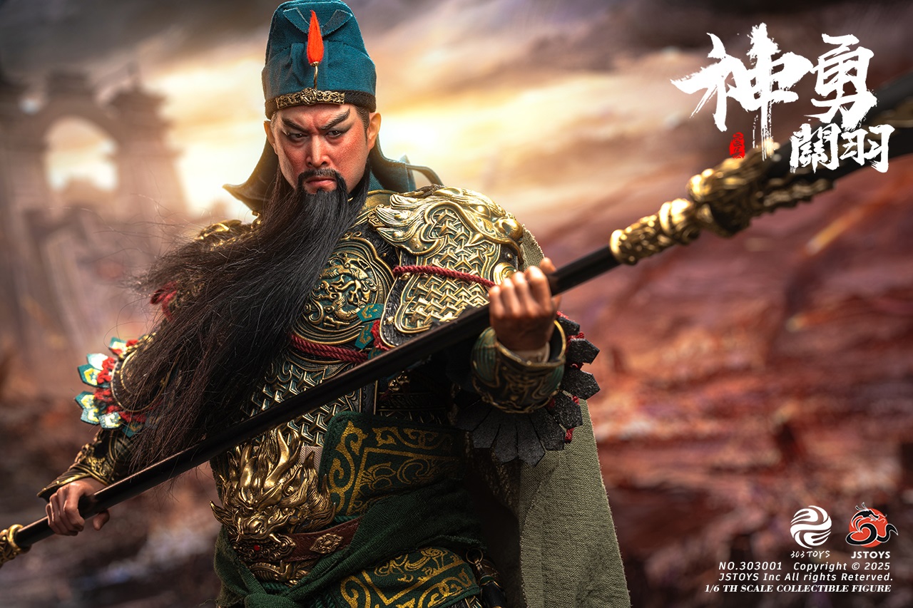 303TOYS x JSTOYS NO.303001 THREE KINDOMS - Mighty Guan Yu Yun Chang (Standard Edition)