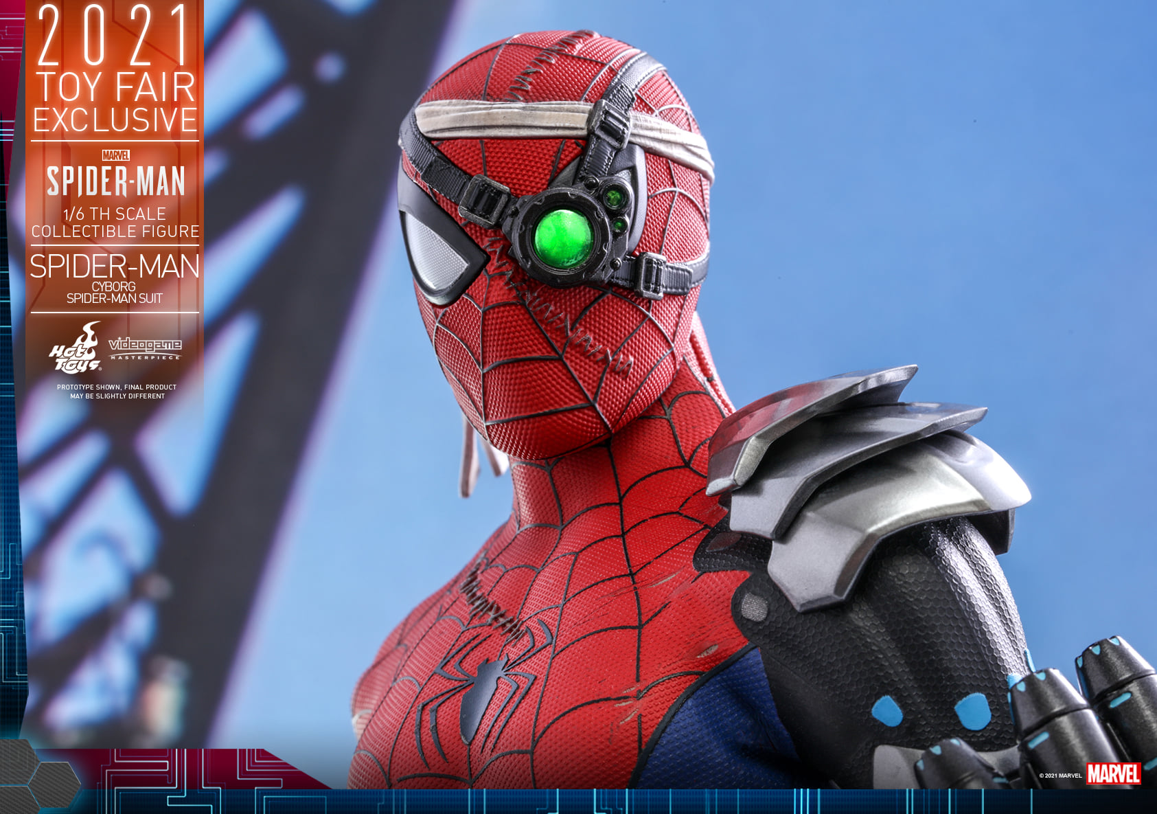 Hot Toys VGM51 1/6 Marvel's Spider-Man - Spider-Man (Cyborg Spider-Man Suit) [Toy Fair Exclusive 2021]