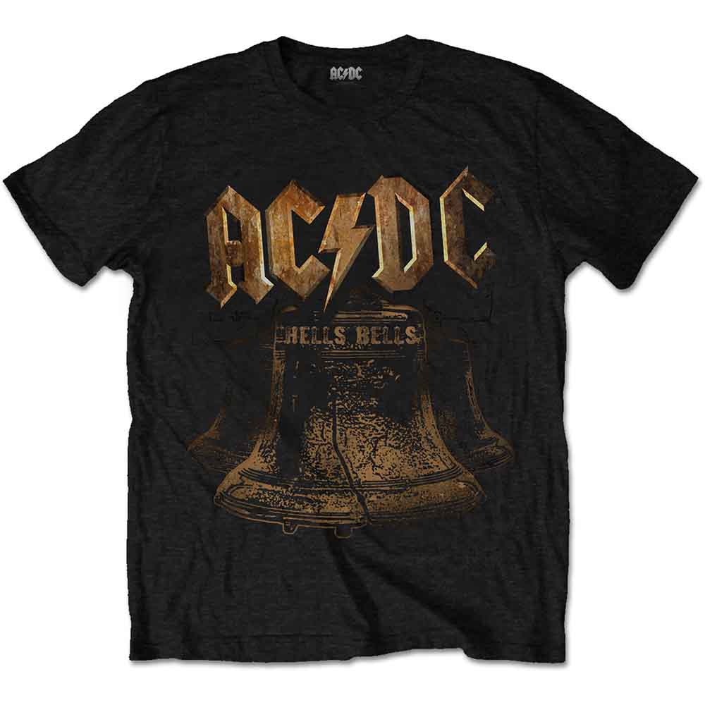 AC/DC Unisex T-Shirt: Brass Bells BLACK