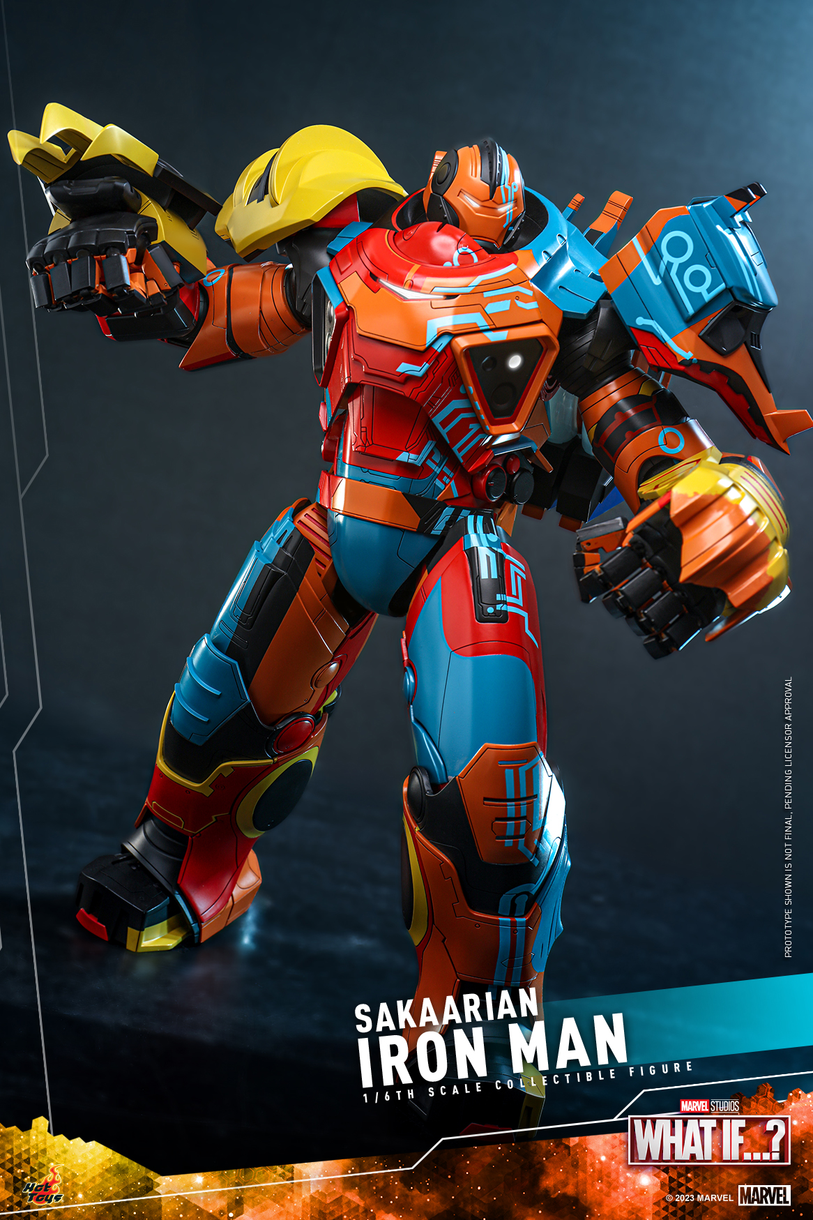 Hot Toys TMS122 1/6 What If...? - Sakaarian Iron Man