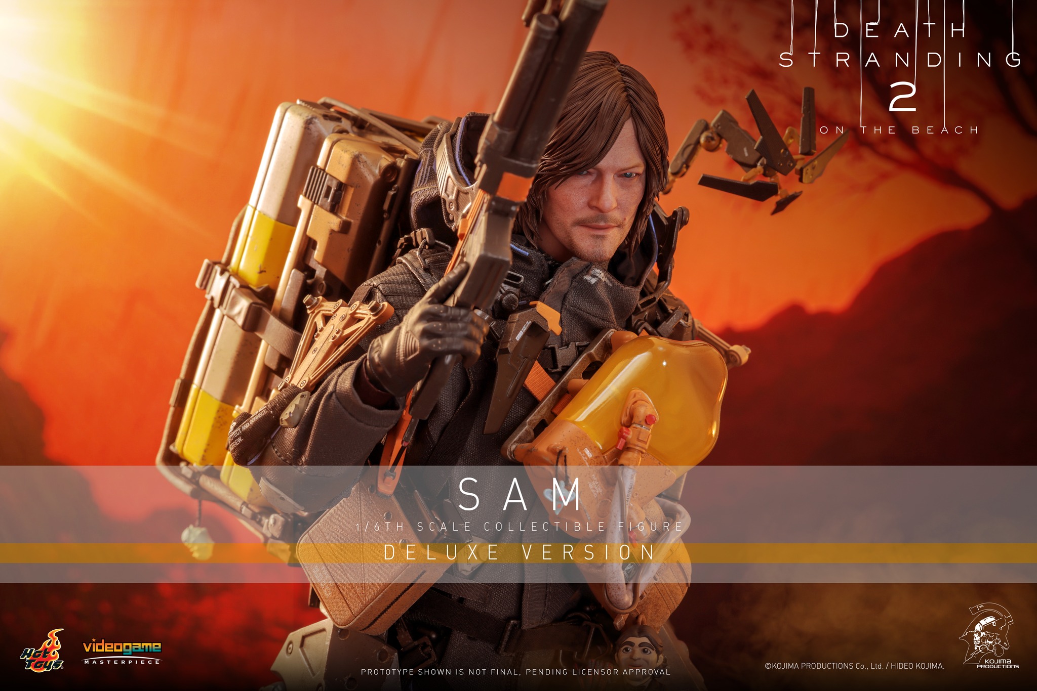 25/08/2568 Hot Toys VGM76 Death Stranding 2: On the Beach - Sam (Deluxe Version)