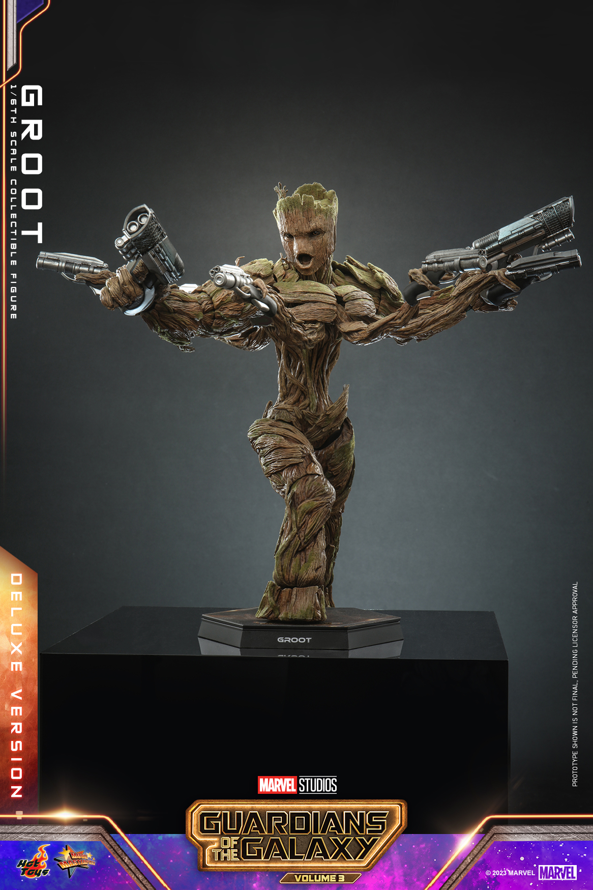Hot Toys MMS707 1/6 Guardians of the Galaxy Vol. 3 - Groot (Deluxe Version)