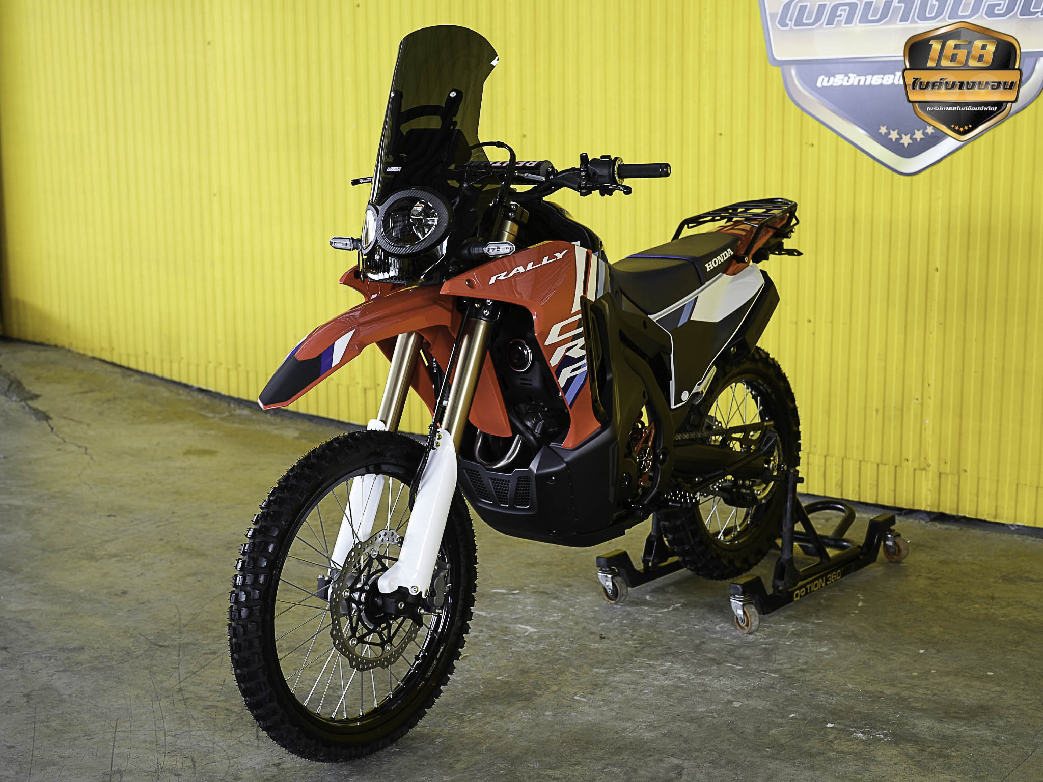 Honda CRF300 RALLY 2025 (รถป้ายเเดงเเต่งให้ครบ สด-ผ่อน )