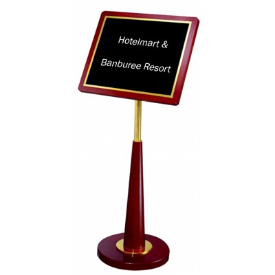 โปสเตอร์สแตน ขาตั้งเดี่ยว ฐานกลม กระดาษแนวนอน 0609-026