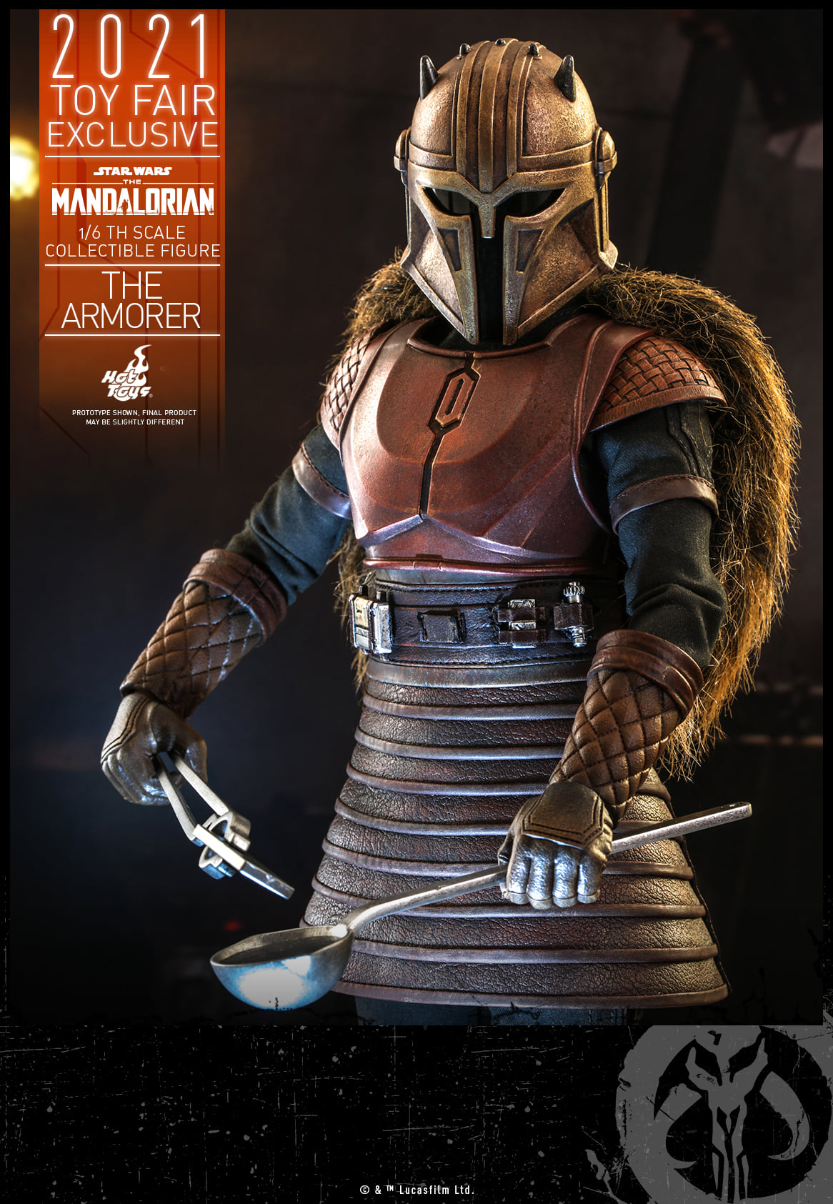 Hot Toys TMS044 16 Star Wars The Mandalorian™ - The Armorer™ [Toy Fair Exclusive 2021]