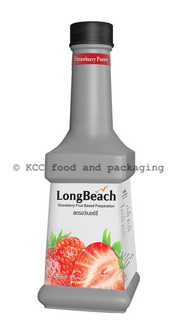 LongBeach - สตรอเบอรี่เพียวเร่ 900 ml.